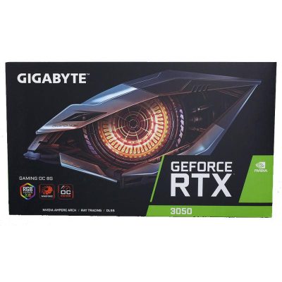 کارت گرافیک گیگابایت GIGABYTE GeForce RTX 3050 Gaming OC 8GB