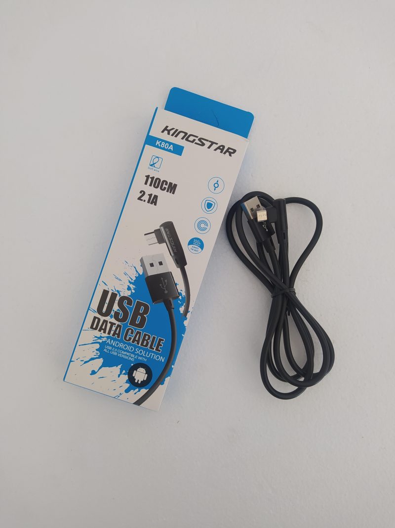خرید کابل تبدیل USB به microUSB کینگ استار- kingstar مدل K80A
