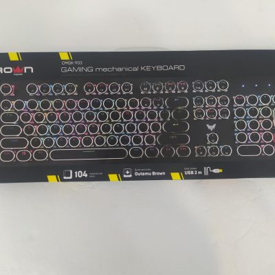فروش کیبورد RGB مخصوص بازی کرون مدل مکانیکال Crown CMGK-903
