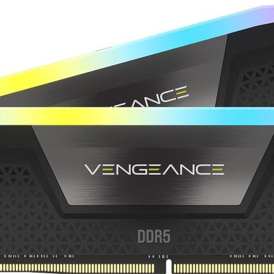 رم 32 گیگ کورسیر RAM PC CORSAIR VENGANCE RGB 2*16=32GB 5600MHz