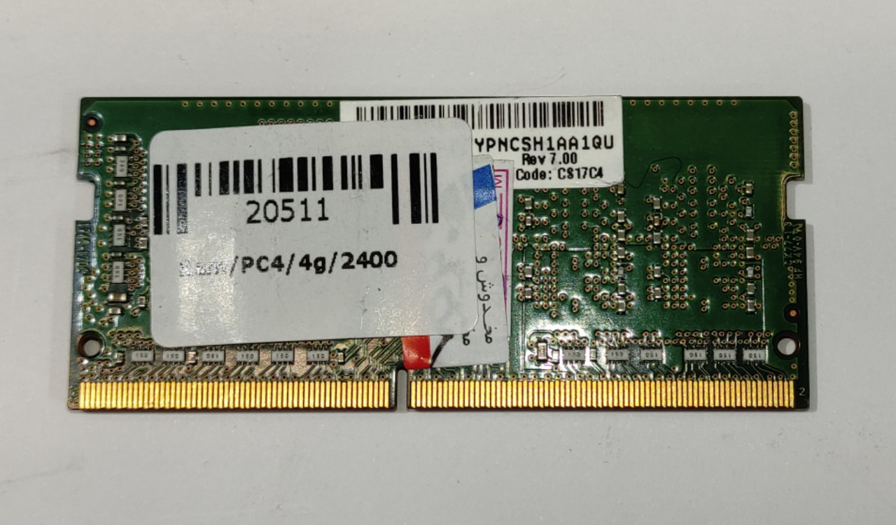 رم لپ تاپ ۴ گیگ DDR4 باس ۲۴۰۰ SK Hynix