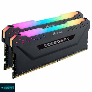 رم کورسیر 32 گیگابایت (2×16) دو کانال DDR4 3600 مدل Vengeance RGB PRO SL CL18