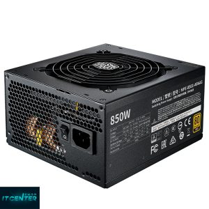 پاور استوک COOLER MASTER 850 W 80 PLUS GOLD مدل  MPY-850V-AFBAG