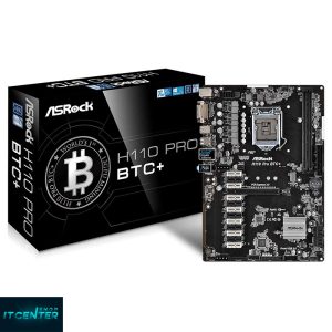 مادربرد استوک  Motherboard ASROCK مدل h110 Pro btc+