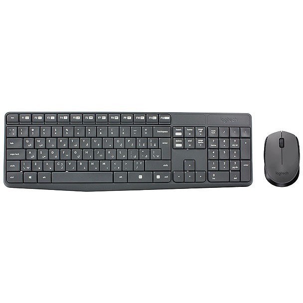 ماوس و کیبورد بی سیم LOGITECH مدل MK235