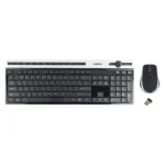 کیبورد و ماوس بی سیم گرین مدل GKM-505W، سوییچ ممبران، Full-Size - Image 2