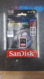 کارت حافظه SDXC سن دیسک مدل Extreme Pro V30 کلاس 10 استاندارد UHS-I U3 سرعت 200MB/s ظرفیت 256 گیگابایت