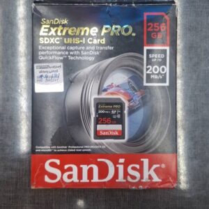کارت حافظه SDXC سن دیسک مدل Extreme Pro V30 کلاس 10 استاندارد UHS-I U3 سرعت 200MB/s ظرفیت 256 گیگابایت